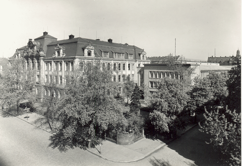 Gebäude der ehemaligen Technischen Lehranstalten Dresden an der Dürerstraße