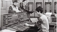 Jugendkollektiv am Rechner URAL 14 1971