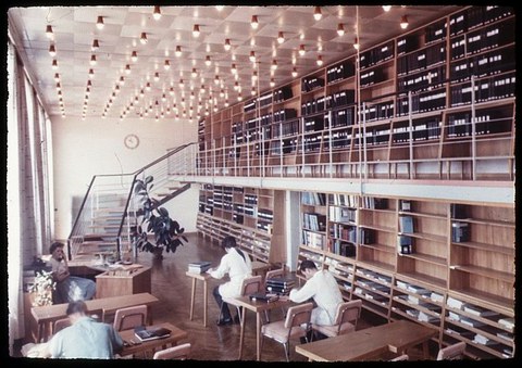 Bibliothek, Schubert-Bau