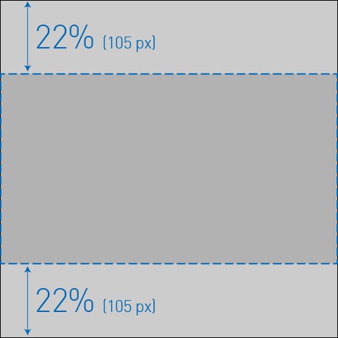 Representation of image cropping for image slider boxes with text in WebCMS