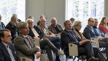 Publikum während eines Vortrages