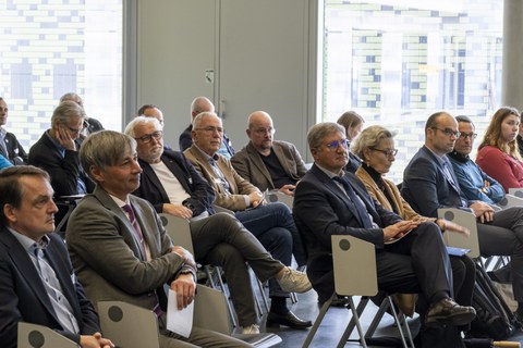 Publikum während eines Vortrages