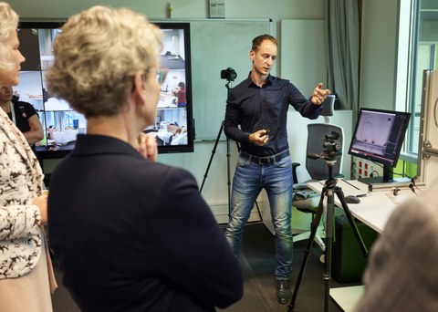 Presentation of the demonstrators in the Dresden Living Lab