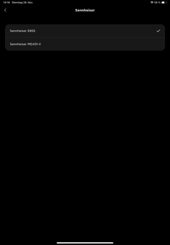 Sennheiser Mikrofon ToneMatch Presets