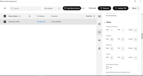 Bose Work Management