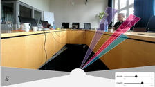 Raumkonfiguration für Mikrofone