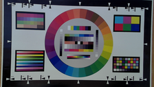 Komplett beleuchtet, 3 Vorhänge, Farbe