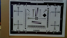 Komplett beleuchtet, 3 Vorhänge, Schwarz Weiss