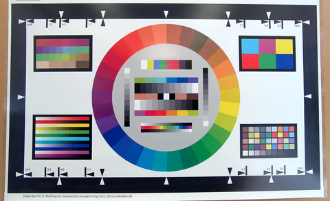 Testbild Konftel Ego C20: beleuchtet; Farbe; kein Zoom