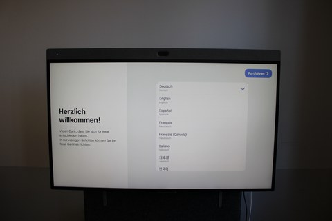 Sprachauswahl