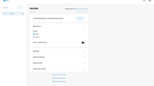 Microphone Settings