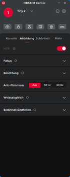 Menü Abbildung