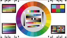 Testbild Farbe