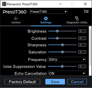 Settings Einstellungen