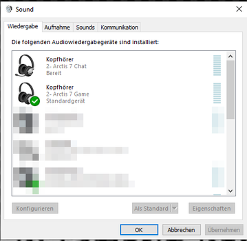 Windows Soundwiedergabe 