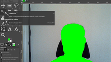 Zauberstab Tool in GIMP benutzen