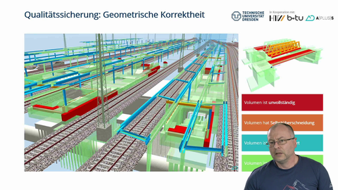 Screenshot:  Qualitätssicherung
