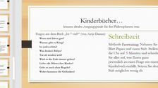 Screenshot: Kreative Aufgaben im digitalen Raum