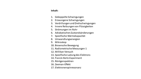 Screenshot: Inhaltsverzeichnis