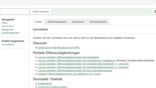 Screenshot: Wiki Kursbaustein