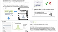 Screenshot: Übersicht über die t-Verteilung