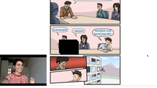 Abbildung: Synchrone Videokonferenzen mit Lehrendenvortrag (Webcam-bilder der Studierenden wurden aus Datenschutzgründen entfernt)