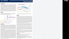 Screenshot Posterpräsentation "The potential of direct air carbon dioxide capture shown on the scrubbing method through sodium hydroxide"