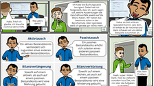 Graphic Novel Buchungstechnik