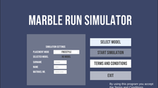 Screenshot einer Simulationssoftware