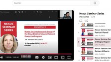 Screenshot: Video Nexus Seminar No 72