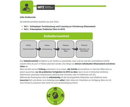 Übersicht in der Moodle Segeln vorgestellt wird