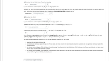 Screenshot: Online-Aufgabe zum Thema RSA mit Lückentextfeldern