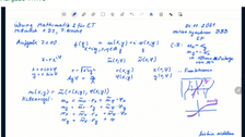 Screenshot Video, Übung Mathematik 2 für ET