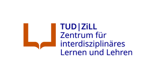 Logo des Zentrums für interdisziplinäres Lernen und Lehren (ZiLL) der TU Dresden mit orangefarbenem grafischem Zeichen und der Wortmarke „TUD | ZiLL Zentrum für interdisziplinäres Lernen und Lehre“.