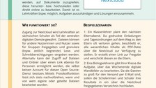 Medien-Steckbrief zur Nextcloud
