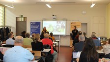 Begrüßung der Teilnehmenden des Kooperationsschultreffens 2026