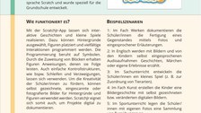 Dokument mit Informationen zu ScratchJR