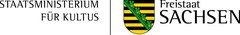 Das Bild zeigt das Logo des Sächsischen Staatsministeriums für Kultus.