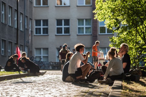 Innenhof Weberplatz
