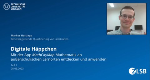 Foto zeigt eine Präsentationsfolie.