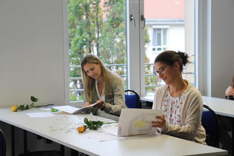 Gruppe B bei der feierlichen Veranschiedung im Programm BQL